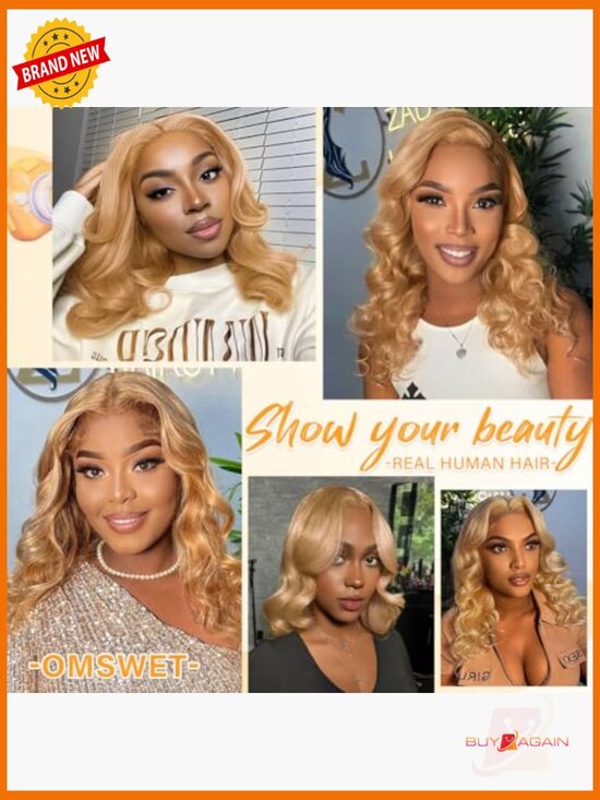Body Wave Wig 5x5 HD Lace Closure Glueless Pre Plucked Wear and Go 200 Density